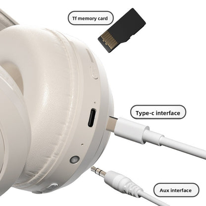 Head-mounted Bluetooth headphones